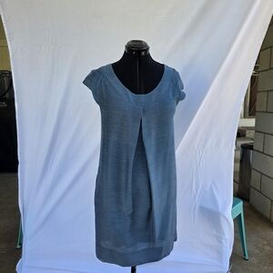 Emily & Fin Blue Sheath Dress with Pockets! Sz M